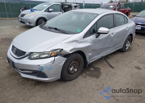 2014 Honda Civic Lx from USA, damaged, VIN 19XFB2F58EE242858